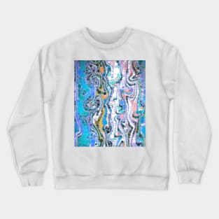 Blue Marble Crewneck Sweatshirt